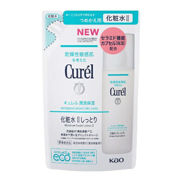 花王｜Kao Curel（キュレル）潤浸保湿 化粧水 つめかえ用 130mL II しっとり