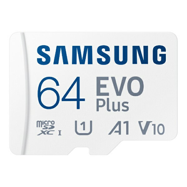 SAMSUNG｜サムスン 【国内正規品】microSDXCカード EVO Plus 最大転送速度130MB/秒 Nintendo Switch 動作確認済 MB-MC64KA/CO [Class10 /64GB]