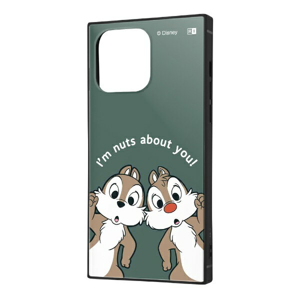 잉글렘 | Ingrem iPhone 14 Pro Max 6.7 인치 / [디즈니 캐릭터] / 내충격 하이브리드 케이스 KAKU / 칩 & 데일_업 잉글렘 IQ-DP39K3TB/CD4