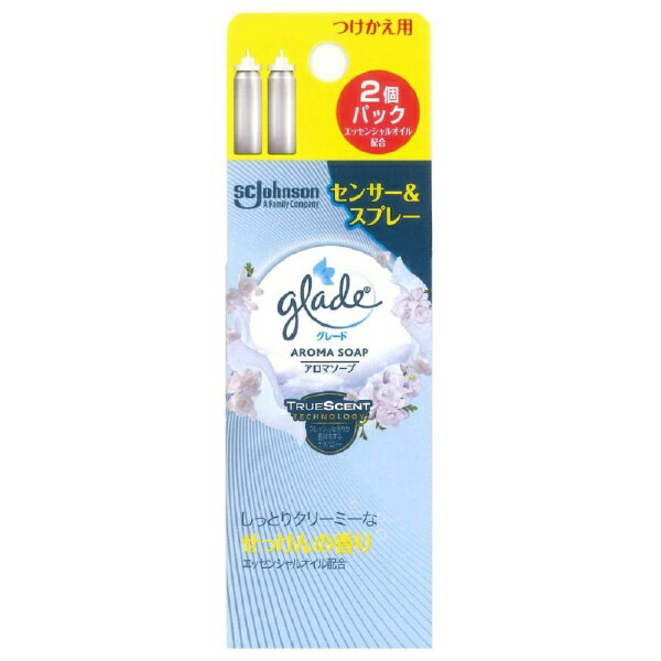 Johnson｜ジョンソン glade（グレード）消臭センサー＆スプレー つけかえ用カートリッジ 18mL×2個パッ..