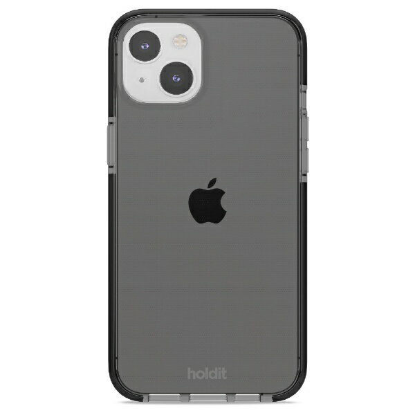 乐天商城 - HOLDIT｜ホールディット iPhone 14 Plus 2眼 耐衝撃クリアケース　Black HOLDIT ブラック 15554