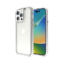 ABSOLUTE TECHNOLOGY｜アブソルート iPhone 14 ProMax用ケース LINKASE AIR ゴリラガラスiPhoneケース（側面TPU：クリア）耐衝撃 透明度 MugSafe充電対応 クリア ATLAIP2022-61PMCL