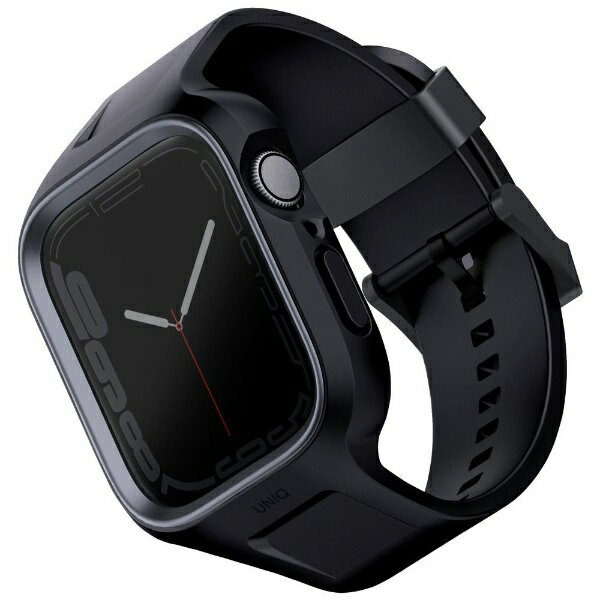 KENZAN｜ケンザン MONOS 2-IN-1 Apple Watch STRAP WITH HYBRID CASE 45/44mm - MIDNIGHT BLACK（BLACK..