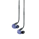 SHURE｜シュアー イヤホン カナル型 パープル SE215SPE-PL-A [φ3.5mm ミニプラグ]【rb_audio_cpn】