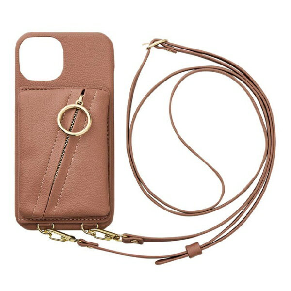 ユニケース｜UNICASE iPhone 14 6.1インチClutch Ring Case gray pink ML-CSIP22M-2CRGP