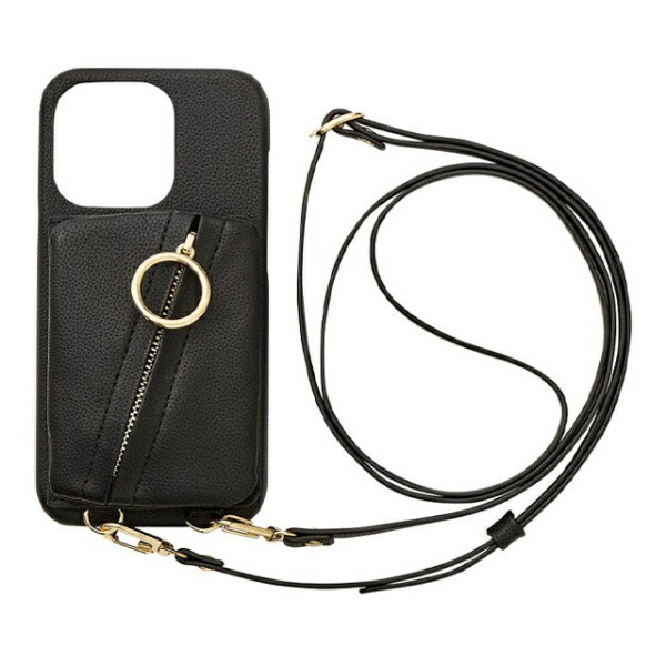 ユニケース｜UNICASE iPhone 14 Pro 6.1インチ Clutch Ring Case black ML-CSIP22MP-2CRBK