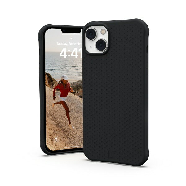 UAG｜URBAN ARMOR GEAR UAG製 UbyUAG MagSafe対応 DOT iPhone 14 Plus用 ケース ブラック UAG-UIPH22LA-DMS-BK