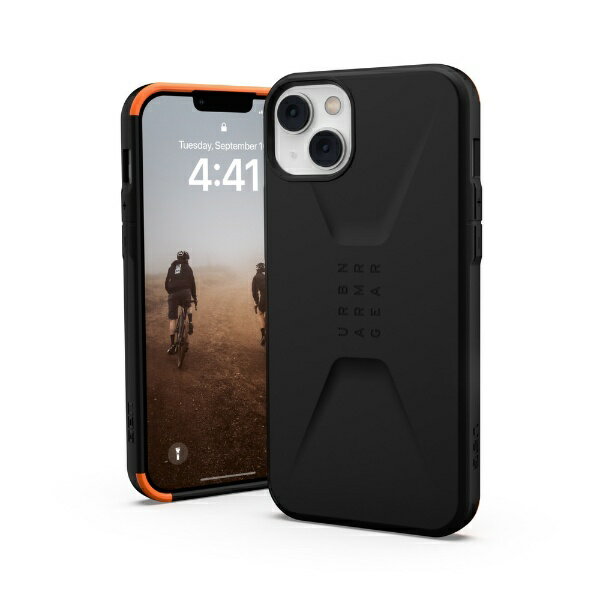 UAGbURBAN ARMOR GEAR UAG CIVILIAN ubN iPhone 14 Plusp UAG UAG-IPH22LA-C-BK