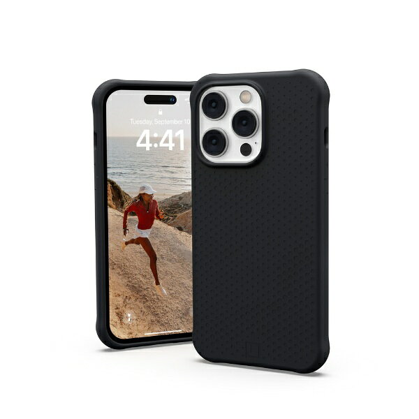 UAG｜URBAN ARMOR GEAR UAG製 UbyUAG MagSafe対応 DOT iPhone 14 Pro用 ケース ブラック UAG-UIPH22MB-DMS-BK