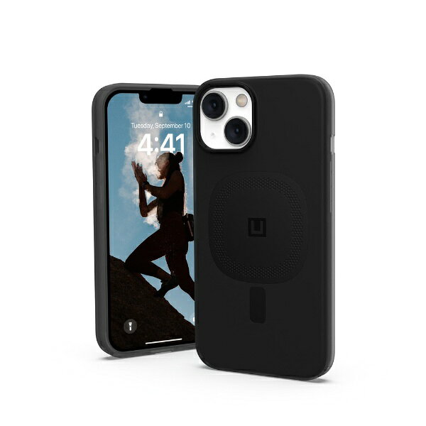 UAG｜URBAN ARMOR GEAR UAG製 UbyUAG MagSafe対応 LUCENT2.0 iPhone 14用 ケース ブラック UAG-UIPH22MA-LMS-BK