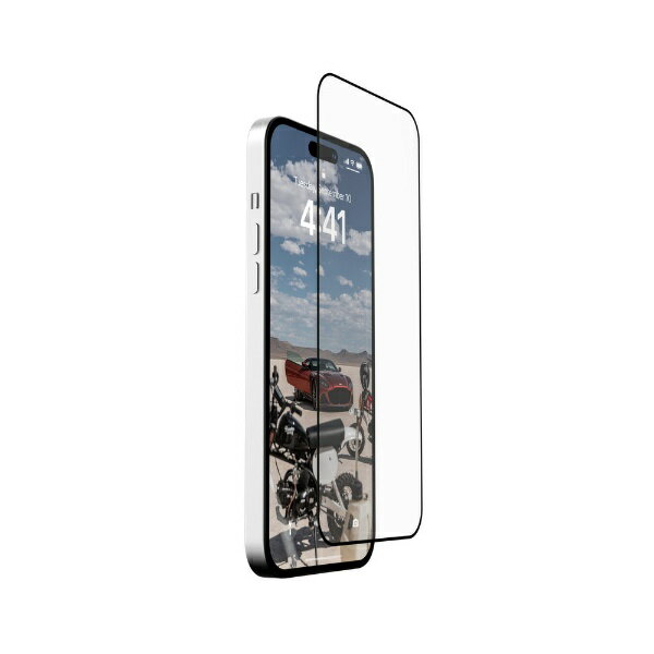 UAG｜URBAN ARMOR GEAR UAG製 SCREEN SHIELD PLUS iPhone 14 Pro Max用 クリアブラック UAG-IPH22LB-SPPLSBK