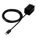 GRbELECOM AC[d/USB Power DeliveryΉ/20W/USB-CP[ǔ^/XCOvO/1.5m ubN MPA-ACCP34BK [1|[g /USB Power DeliveryΉ]