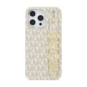 マイケル・コース スマホケース レディース マイケルコース｜MICHAEL KORS MICHAEL KORS - Slim Wrap Case Stand & Ring for iPhone 14 Pro Max 3眼 [ Vanilla ] MICHAEL KORS マイケル　コース