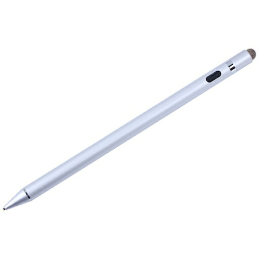 ハイハイ|HI-HIGH 〔タッチペン:USB充電式/静電式〕スマートペンシル マルチデバイス Hi-High シルバー SMPL-03 ハイハイ|HI-HIGH 〔タッチペン:USB充電式/静電式〕スマートペンシル マルチデバイス Hi-High シルバー SMPL-03
