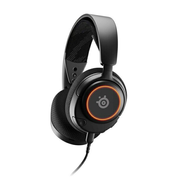 SteelSeries｜スティールシリーズ ゲーミングヘッドセット Arctis Nova 3 ブラック 61631J φ3.5mmミニプラグ＋USB-C＋USB-A /両耳 /ヘッドバンドタイプ