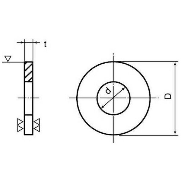 サンコーインダストリー｜SUNCO SUNCO 三価ブラック 丸ワッシャー （5.5＋0.2） 5.5X15X1.6 （90個入） W0-00-0060-0551-5016-04-90P 2