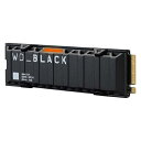 WESTERN DIGITAL｜ウェスタン デジタル 内蔵SSD PCI-Express接続 WD_BLACK SN850X(ヒートシンク搭載) 2TB /M.2