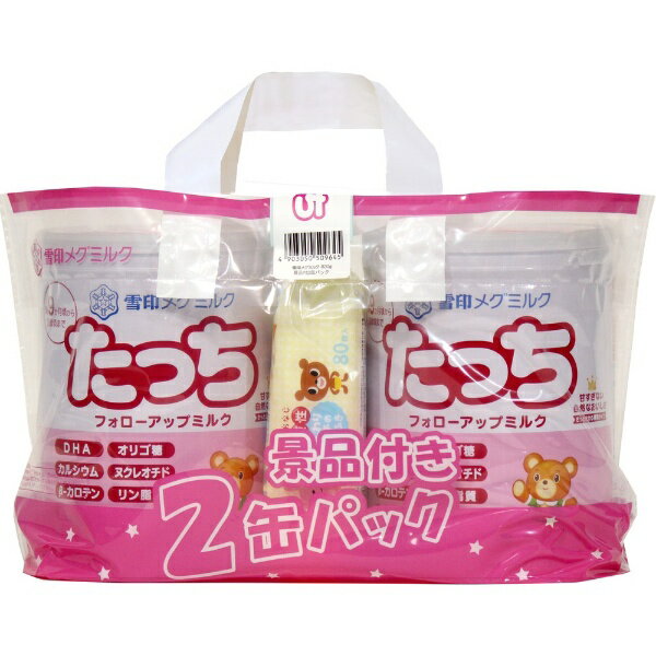 フォローアップミルク「雪印メグミルク たっち」は離乳食だけでは不足しがちな栄養をバランス良く補うミルクです。満9か月頃から3歳頃までの赤ちゃんにおすすめしています。離乳期の赤ちゃんの栄養状態を調べ、日本人の食事摂取基準(2020年版)、離乳期の食事摂取状態、乳幼児の栄養に関する知見を参考に、たんぱく質、脂質成分をはじめ、ビタミン・ミネラルを適切に配合しています。また、離乳時に不足しがちな鉄は、鉄風味を抑えて飲みやすくし、離乳期からの乳幼児の発育に大切なDHA（ドコサヘキサエン酸）、オリゴ糖などを配合しています。湿気を避け、乾燥した涼しい場所に保管してください----------------------------------------------------------------------------広告文責：株式会社ビックカメラ楽天　050-3146-7081メーカー：BSスノー商品区分：ベビーミルク----------------------------------------------------------------------------