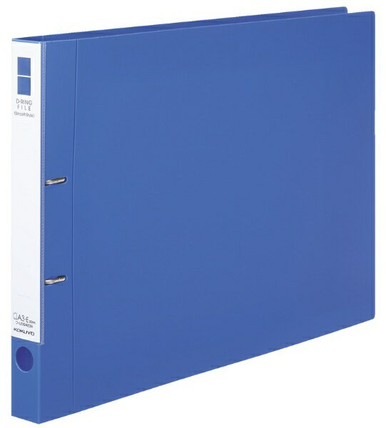 KOKUYO｜コクヨ Dリングファイルスムース　A3ヨコ　フ-UDS423B ブルー