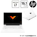 HP｜エイチピー ゲーミングノートパソコン Victus by HP Laptop 16-d1000 セラミックホワイト 67G77PA-AAAN RTX 3050 Ti /16.1型 /Windows11 Home /intel Core i7 /メモリ：16GB /SSD：512GB /2022年10月モデル