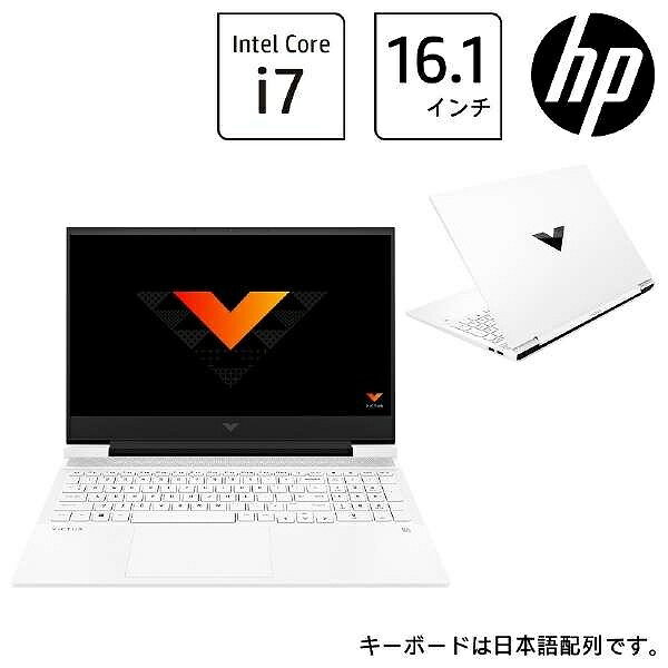 HP｜エイチピー ゲーミングノートパソコン Victus by HP Laptop 16-d1000 セラミックホワイト 67G76PA-AABF [RTX 3050 /16.1型 /Windows11 Home /intel Core i7 /メモリ：16GB /SSD：512GB /20…