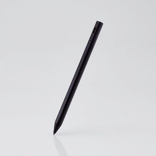 エレコム｜ELECOM 〔タッチペン：USB-C充電式〕iPadモード・汎用モード切替 アクティブタッチペン ブラック P-TPACSTHY01XBK