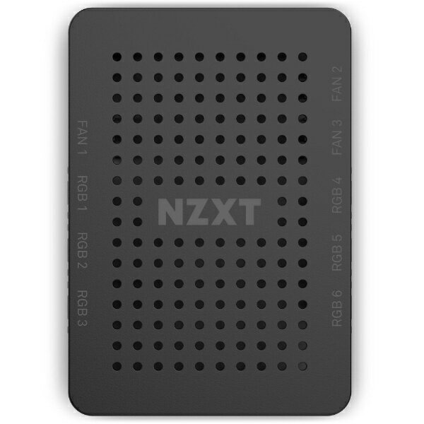 NZXT｜エヌゼットエックスティー ファンコントローラ RGB Fan Controller (V2) ブラック AC-CRFR0-B1