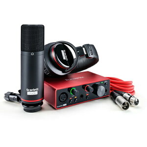 FOCUSRITE|フォーカスライト Focusrite オーディオインターフェースセット Scarlett Solo Studio Pack (3rd Gen) Focusrite SCARLETTSOLOSTUDIOPACKGEN3ネット通販