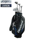 クリーブランド｜Cleveland GOLF メンズ クラブセット Cleveland Golf PACKAGE SET(W＃1、W＃5、HB＃5、I＃6?9、PW、SW、PT＆キャディバッグ) 硬さ(Flex)：S【アイアン：スチールシャフトモデル】 その1