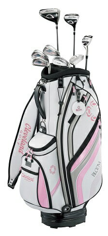 クリーブランド｜Cleveland GOLF レディース ゴルフクラブセット BLOOM PACKAGE SET(W＃1、W＃5、HB＃5、I＃7、I＃9、PW、SW、PT＆キャディバッグ付) 22CGBLMCB [レディース]