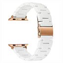 PFJ|ピュア・フィッシング・ジャパン マーブル3連 スウィティ for Apple Watch Series 3/2/1(38mm)・SE/6/5/4(40mm)・9/8/7(41mm)・10(42mm) スノー YHDM3SW6S-SN(2)