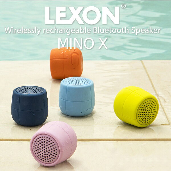 LEXON｜レクソン ブルートゥーススピーカー ピンク LA120P9 [防水 /Bluetooth対応]