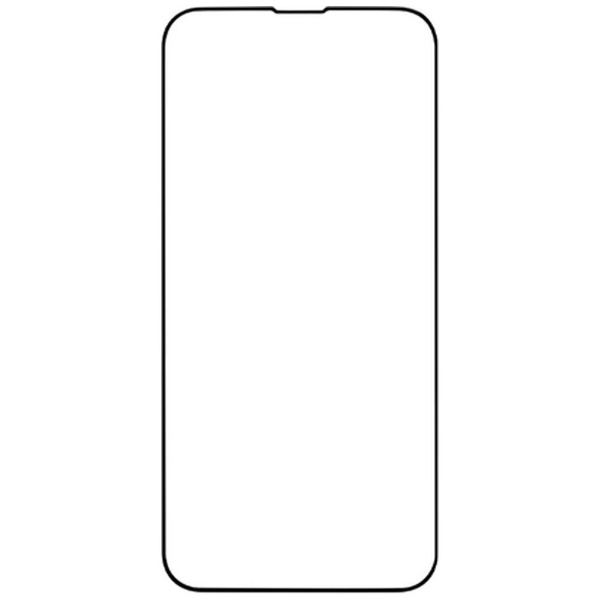 HAMEE｜ハミィ iPhone 14 6.1inch 2眼 iFace Round Edge Tempered Glass Screen Protector ラウンドエッジ強化ガラス 画面保護シート iFace ブラック 41-946503