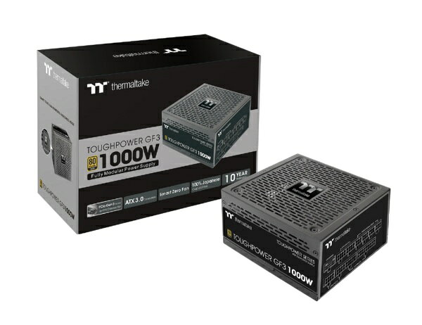THERMALTAKE PC電源 TOUGHPOWER GF3 1000W PCI Gen5.0 GOLD ブラック PS-TPD-1000FNFAGJ-4 [1000W /ATX /80PLUS Gold]