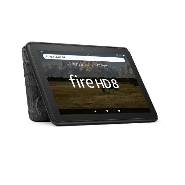 Amazon｜アマゾン Fire HD 8 / Fire HD 8 Plus (2022年発売 第12世代)用 Amazon純正 カバー ブラック B09KMHJCCZ