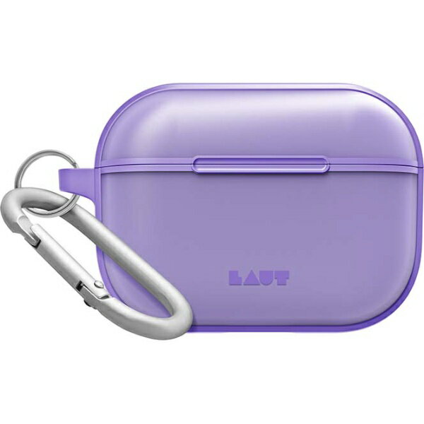 LAUT｜ラウ AirpodsPro(第2世代)ケース HUEX PROTECT ラベンダー L_APP2_HPT_PU
