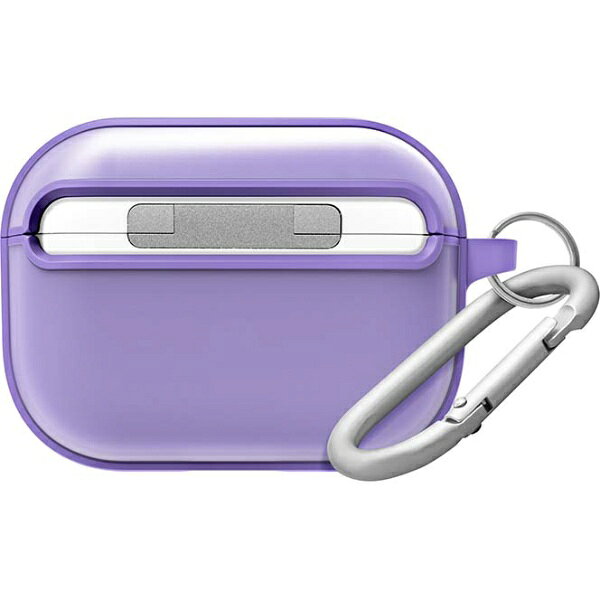 LAUT｜ラウ AirpodsPro(第2世代)ケース HUEX PROTECT ラベンダー L_APP2_HPT_PU
