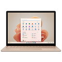 マイクロソフト｜Microsoft Surface Laptop 5 13.5インチ サンドストーン Windows 11 Home/Core i5/メモリ:8GB/SSD:512GB R1S-00072