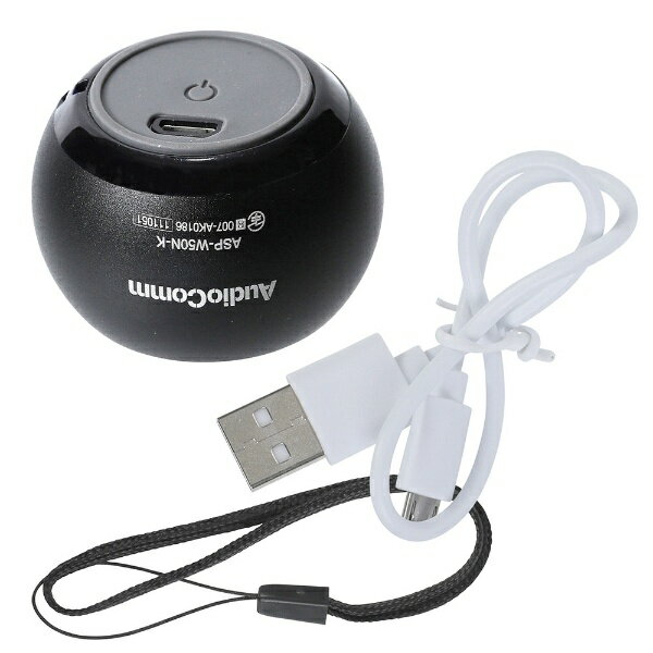 �������ŵ���OHM ELECTRIC �֥롼�ȥ��������ԡ����� �֥�å� ASP-W50N-K [Bluetooth�б�]