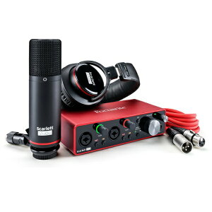 FOCUSRITE|フォーカスライト オーディオインターフェースセット Scarlett 2i2 Studio Pack (3rd Gen) SCARLETT2I2STUDIOPACKGEN3ネット通販