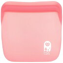 ZIP OWL|ジップオウル 繰り返し使えるシリコンバッグ ジップオウル Mサイズ(500ml)レッド 102R