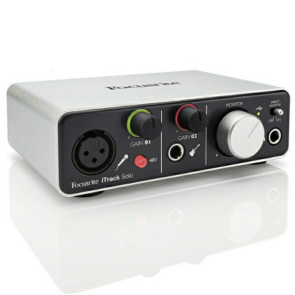 FOCUSRITE｜フォーカスライト コンパクトオーディオインターフェース Mac / PC / iPad iTarack Solo Li..