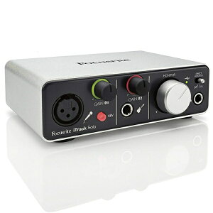 Focusrite コンパクトオーディオインターフェース iTrack Solo-lightning Focusrite iTrackSolo-lightningバーゲン
