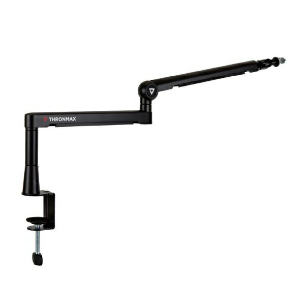 M-GAMING｜エムゲーミング プレミアム マイクアームスタンド Thronmax TWIST BOOM ARM S6（USB/XLR） ブラック MG-S6