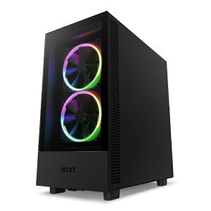 NZXT｜エヌゼットエックスティー PCケース [ATX /Micro ATX /Mini-ITX] H5 Elite ブラック CC-H51EB-01