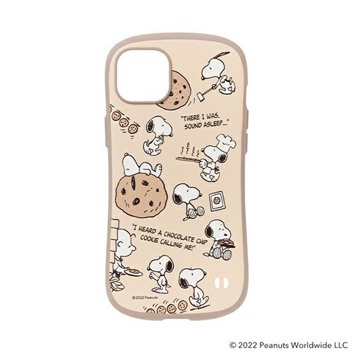 HAMEE｜ハミィ [iPhone 14 Plus専用]PEANUTS/ピーナッツ iFace First Class Cafeケース iFace チョコチップクッキー 41-947494