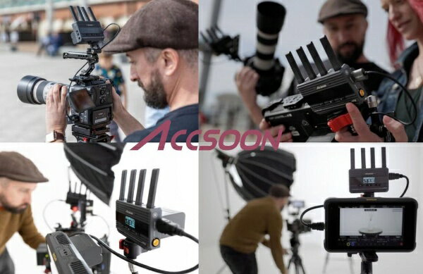 Accsoon�å��������� CineView Quad �ꥢ�륿����磻��쥹�������������� Accsoon WIT04-QS