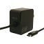 ʥХ䥷Nakabayashi AC  USB-CŴ ΡPC֥åб 65W [1.5m /USB Power Deliveryб] ֥å IPA-GC15AN/BK