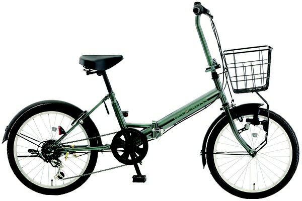 アサヒサイクル｜Asahi Cycle 折りたたみ自転車 ジオクロスミニ GEO CROSS MINI ディープグリーン GCM06A [外装6段 /20インチ]2023年モデル【キャンセル・返品不可】 【代金引換配送不可】