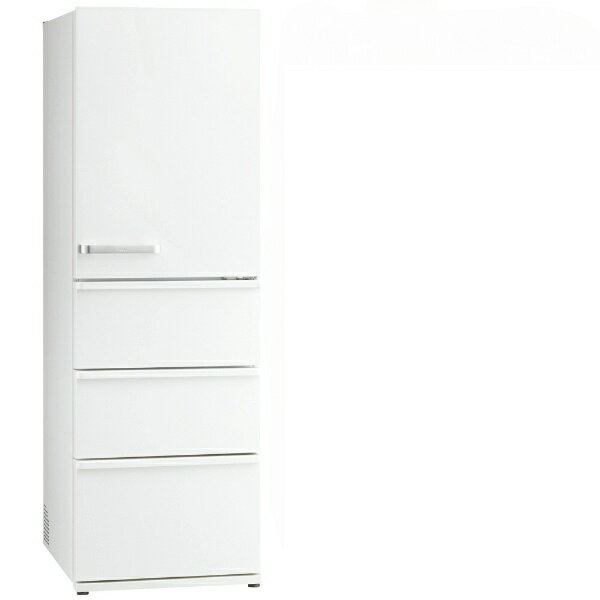 【まとめ買いで最大10％OFFクーポン(3/3まで）】 AQUA｜アクア 冷蔵庫 ミルク AQR-46N-W [幅60cm /458L /4ドア /右開きタイプ /2022年]《基本設置料金セット》d-refrigeratorのサムネイル